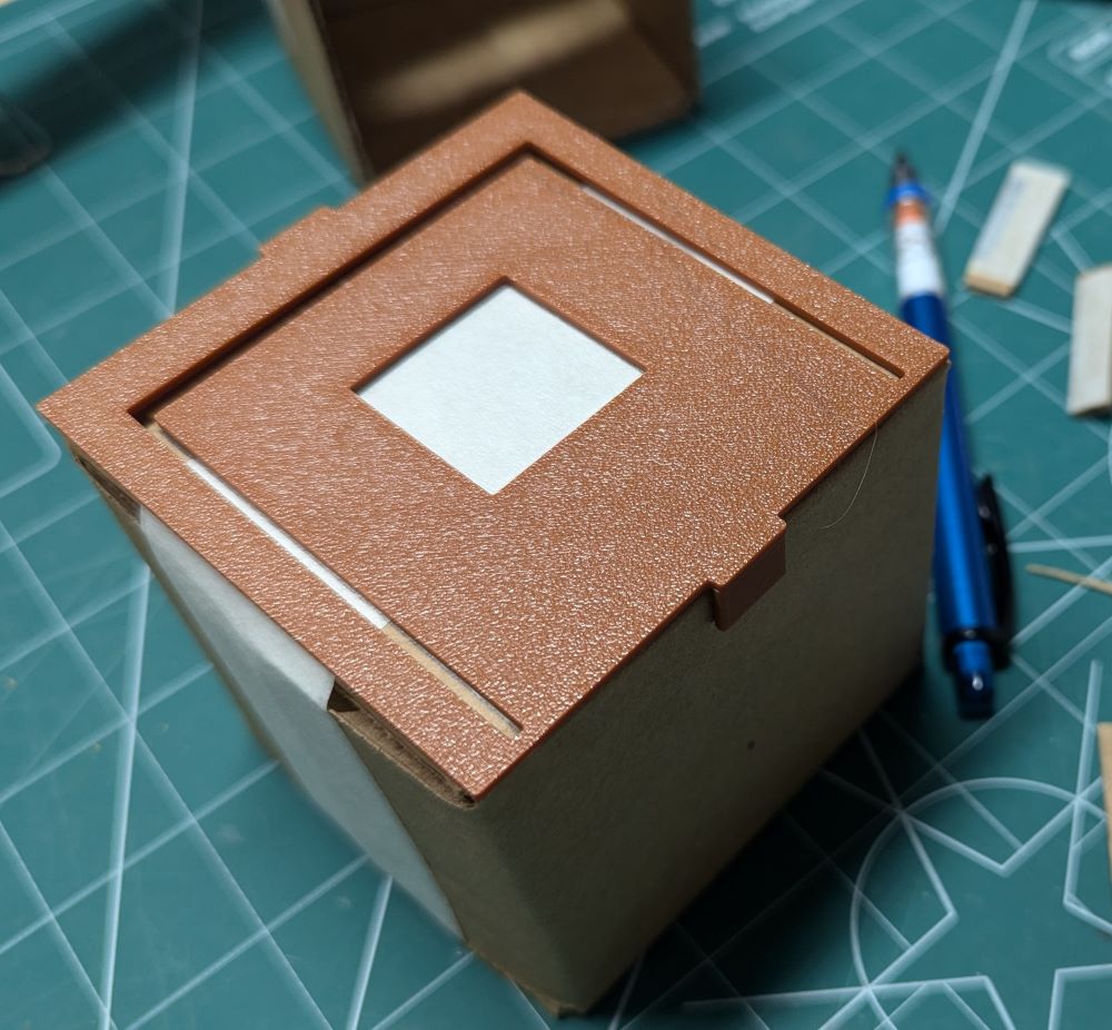 Elby chest template on box