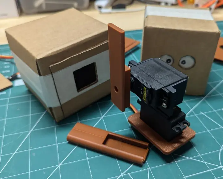 Servo assempdly with head connector and Elby
